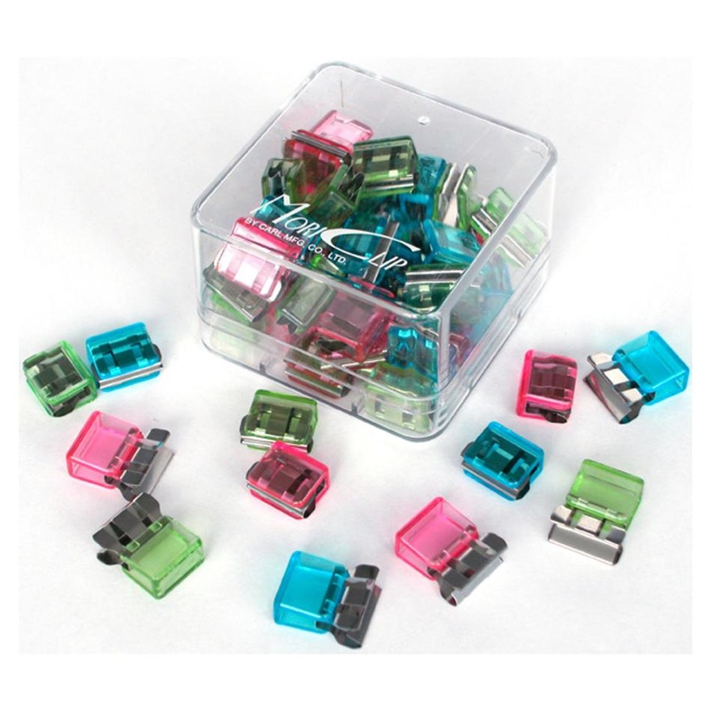 Carl Mori Clip Clip Paper Mc52A Small Assorted Colours 700521
