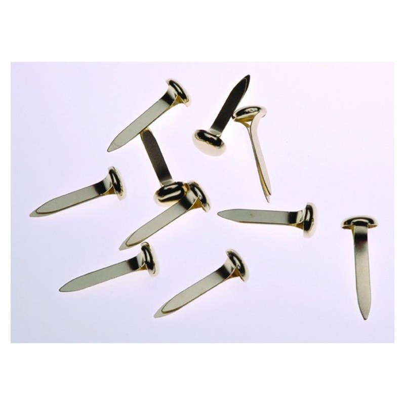 Esselte Paper Fastener Steel 19Mm Bx200 Brass 42730