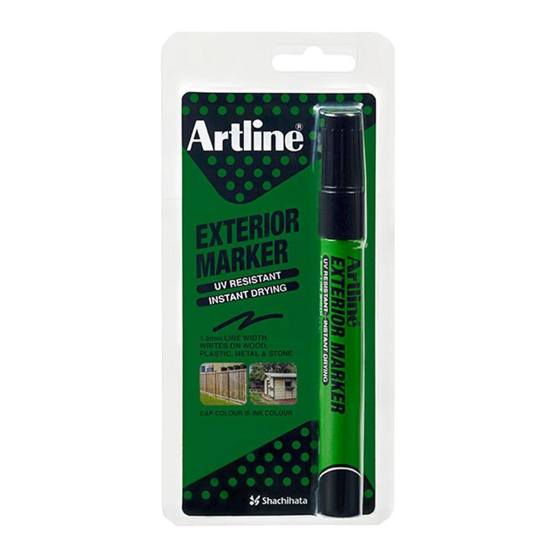 Artline Exterior Permanent Marker Black Hs 195601HS