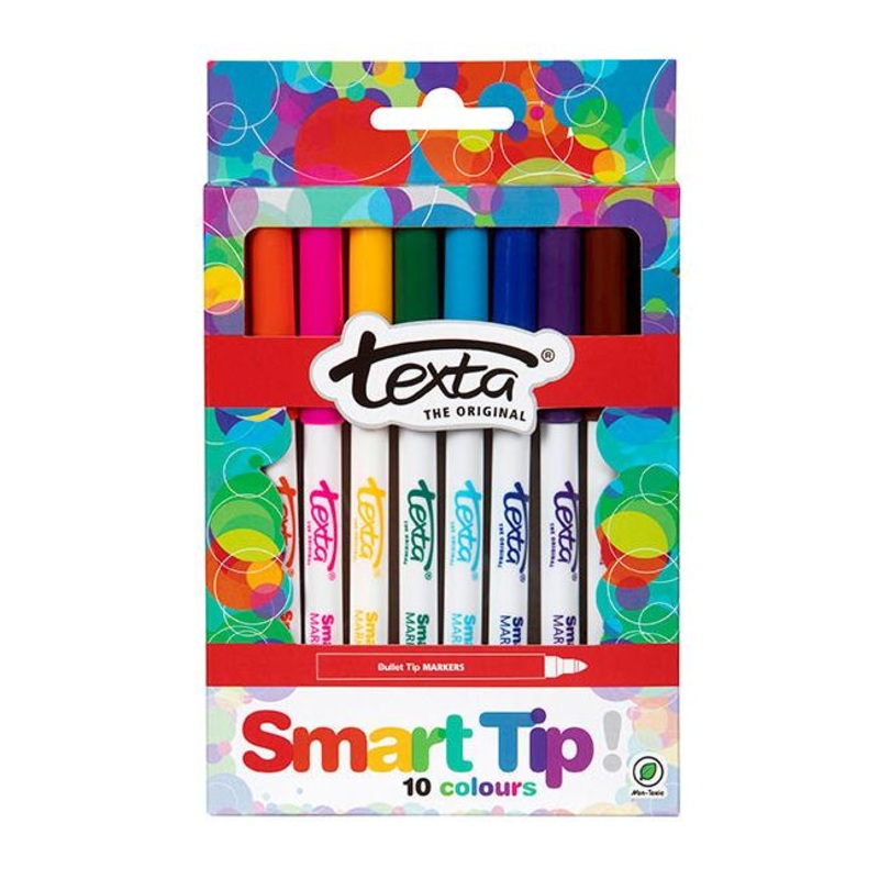 Texta smarttip colouring marker pk10