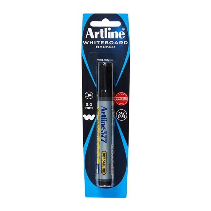 Artline 577 whiteboard marker black hs