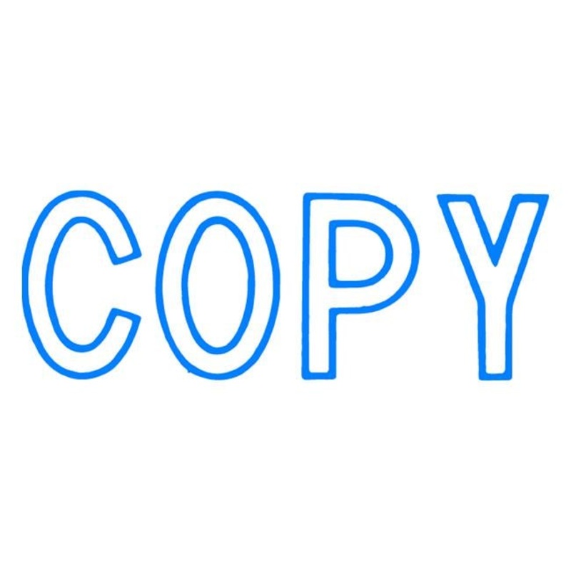Xstamper cx-bn 1006 copy blue