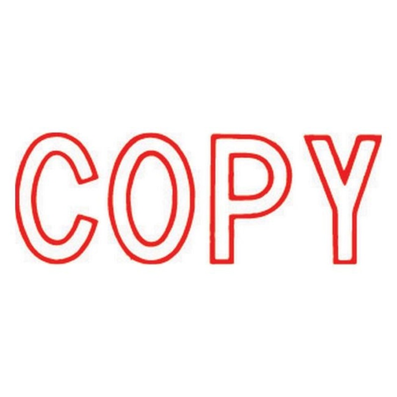 Xstamper cx-bn 1006 copy red