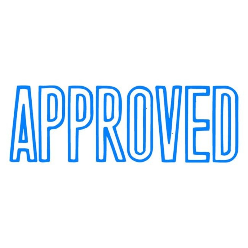 Xstamper cx-bn 1008 approved blue