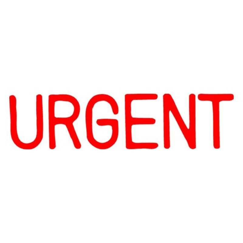 Xstamper cx-bn 1103 urgent red