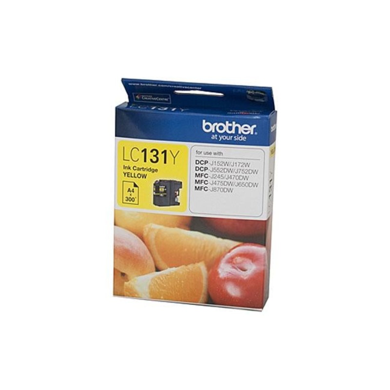 Brother LC131 Yellow Ink Cart
