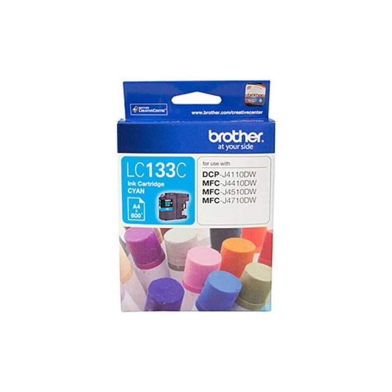 Brother LC133 Cyan Ink Cart