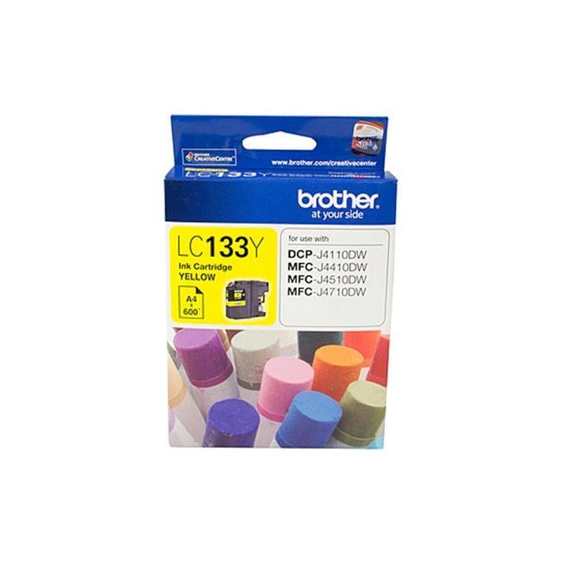 Brother LC133 Yellow Ink Cart