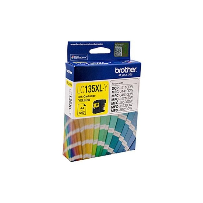 Brother LC135XL Yellow Ink Cart
