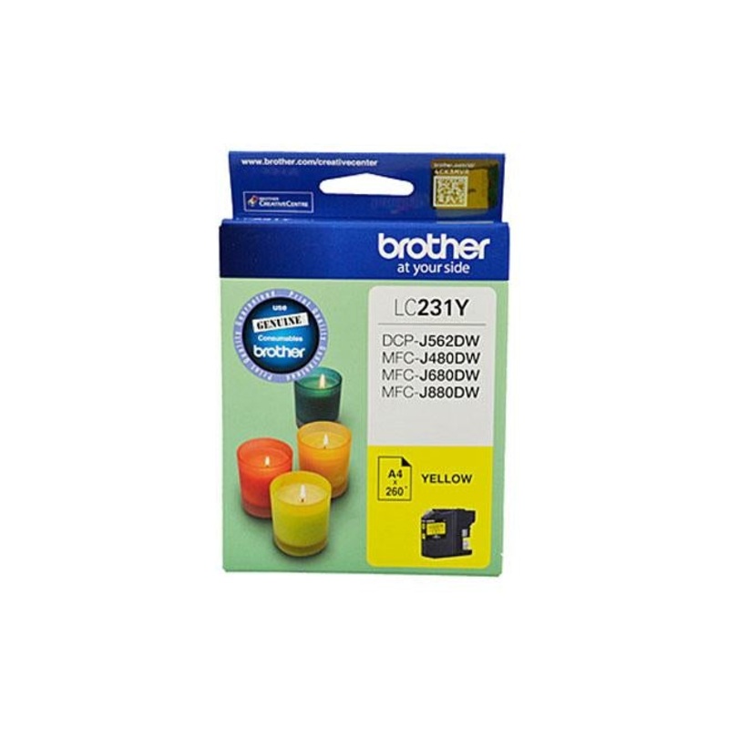 Brother LC231 Yellow Ink Cart