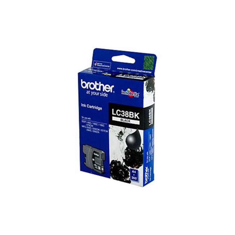 Brother LC38 Black Ink Cart