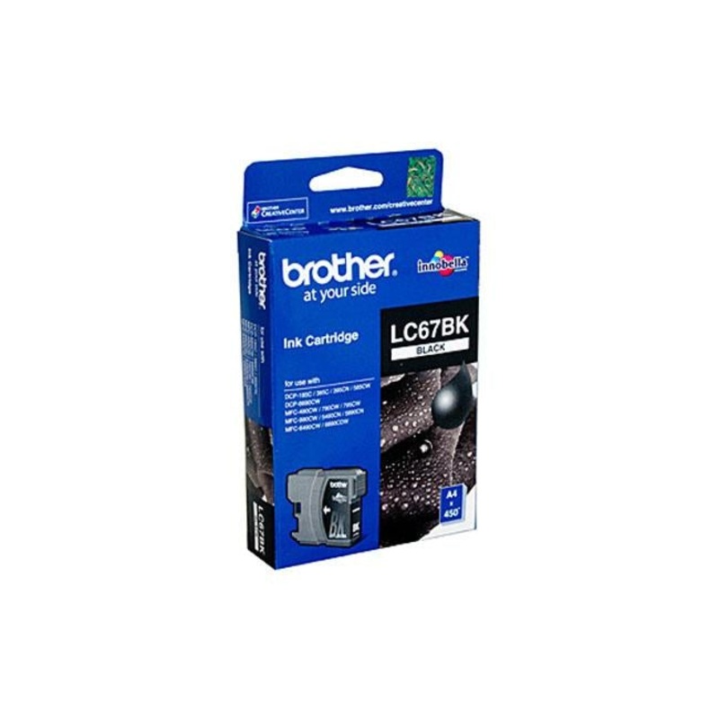 Brother LC67 Black Ink Cart