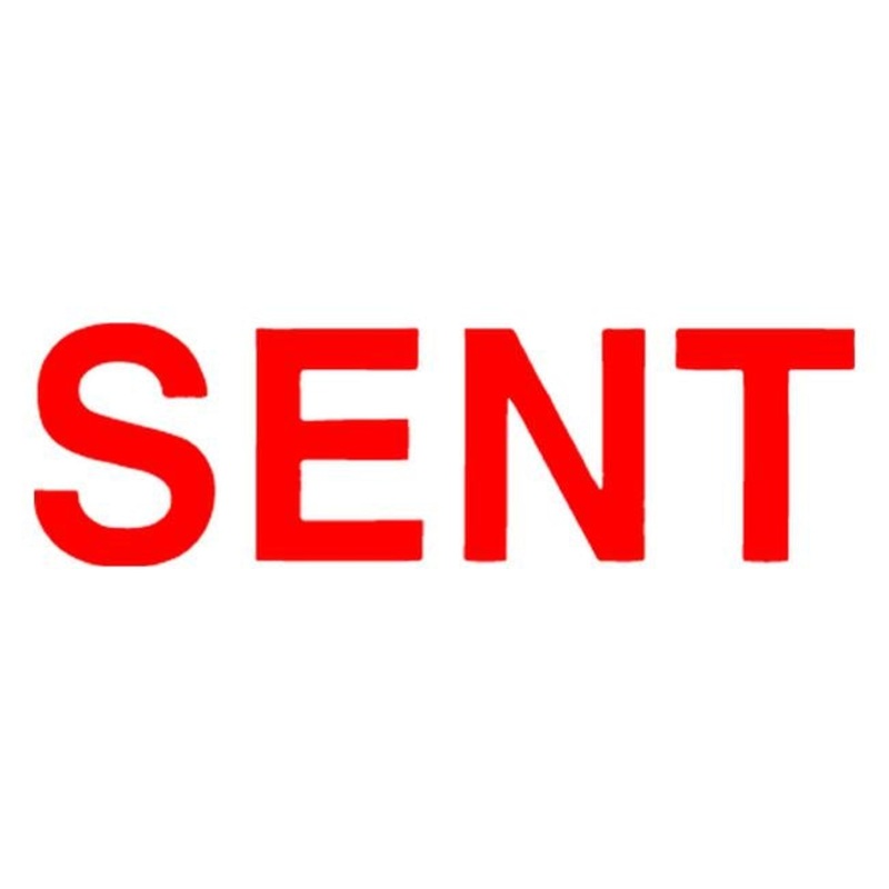 Xstamper cx-bn 1567 sent red