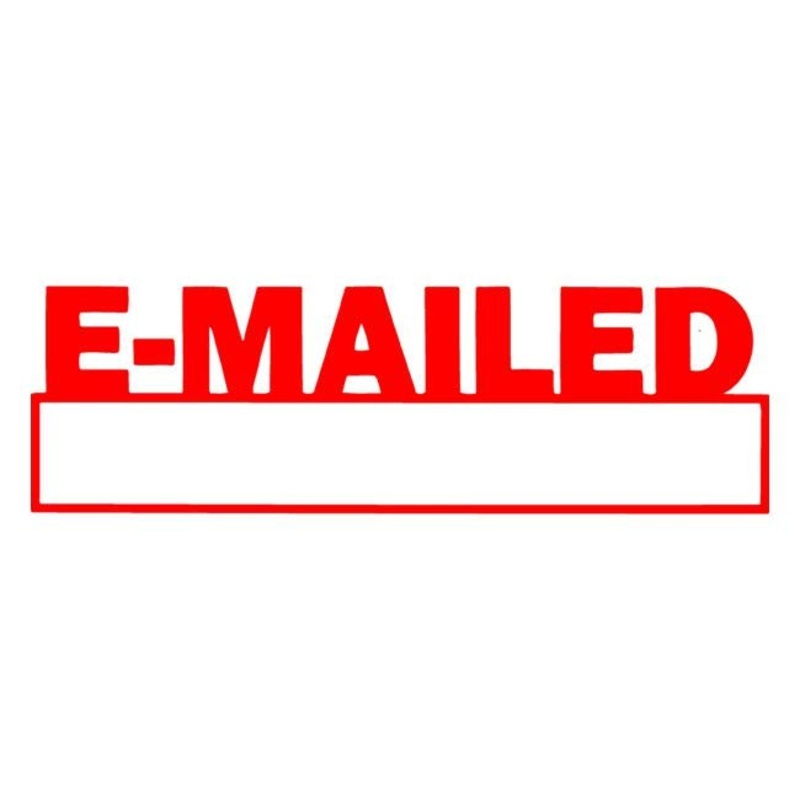 Xstamper cx-bn 1650 emailed/date red