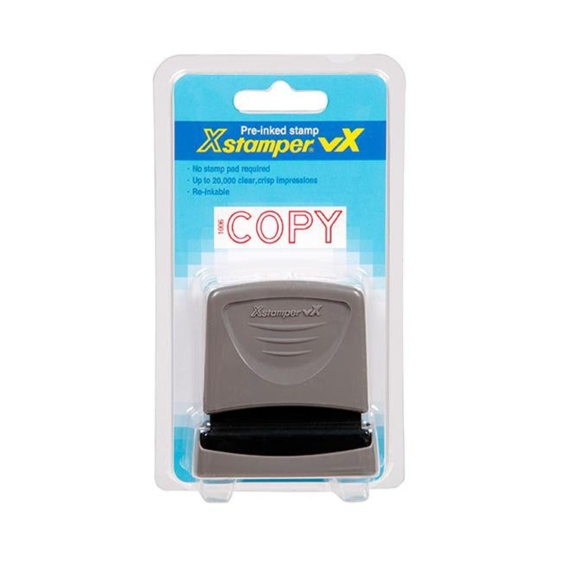 Xstamper vx-b 1006 copy hangsell red