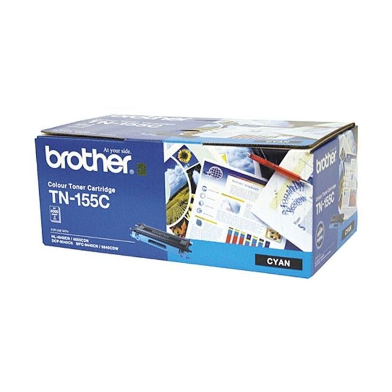 Brother TN155 Cyan Toner Cart