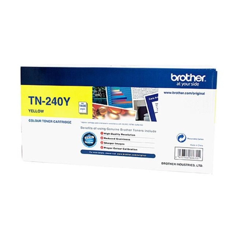 Brother TN240 Yellow Toner Cart