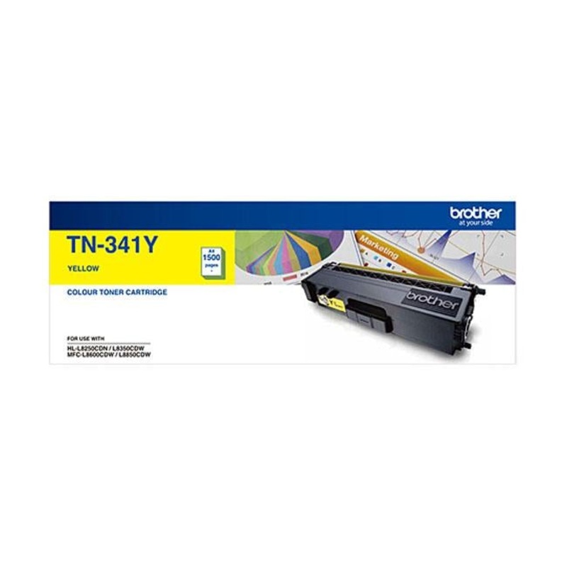 Brother TN341 Yellow Toner Cart