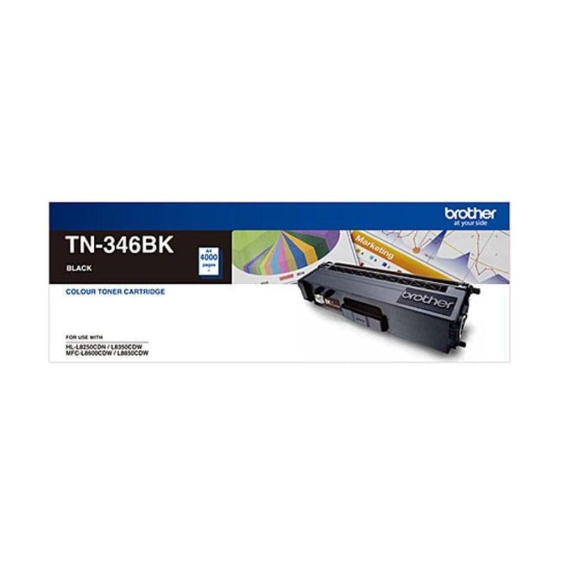 Brother TN346 Black Toner Cart