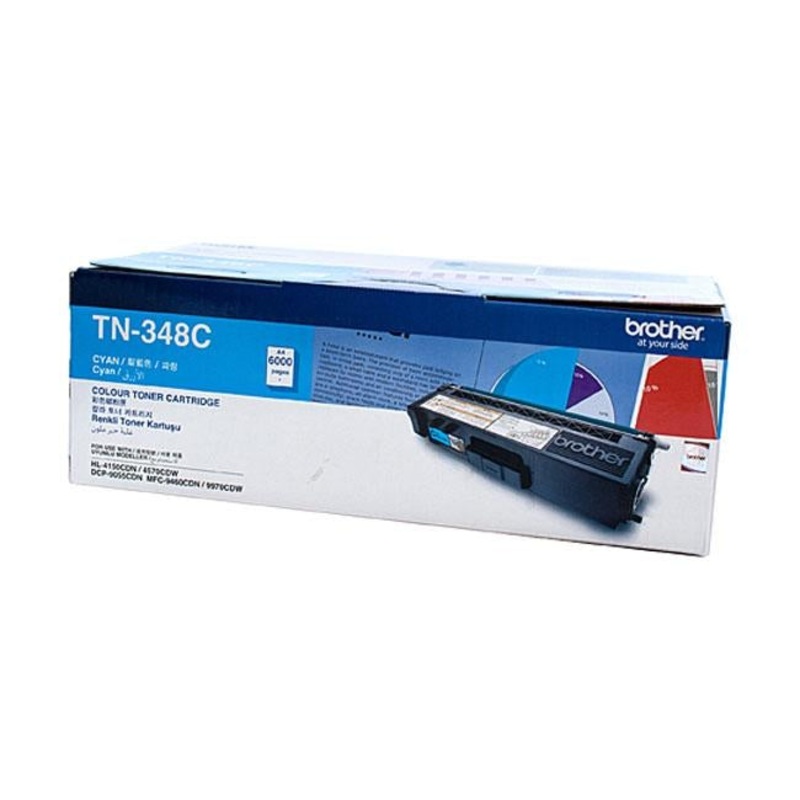 Brother TN348 Cyan Toner Cart