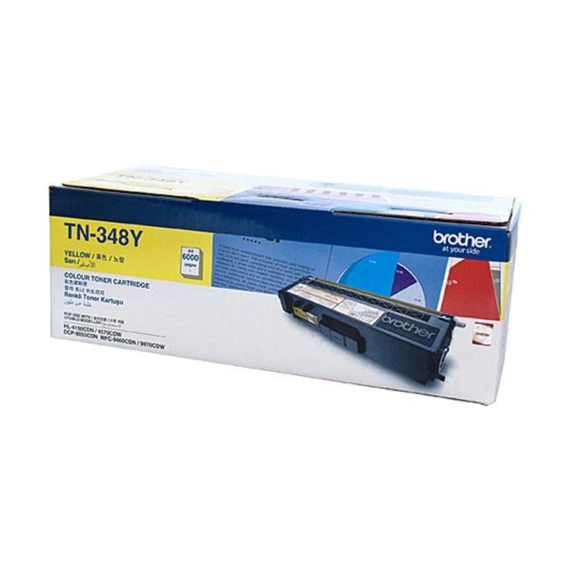 Brother TN348 Yellow Toner Cart