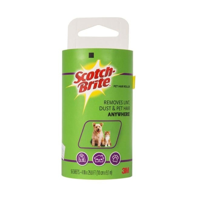 3M Pet Lint Roller Refill 837RF 56 Sheet