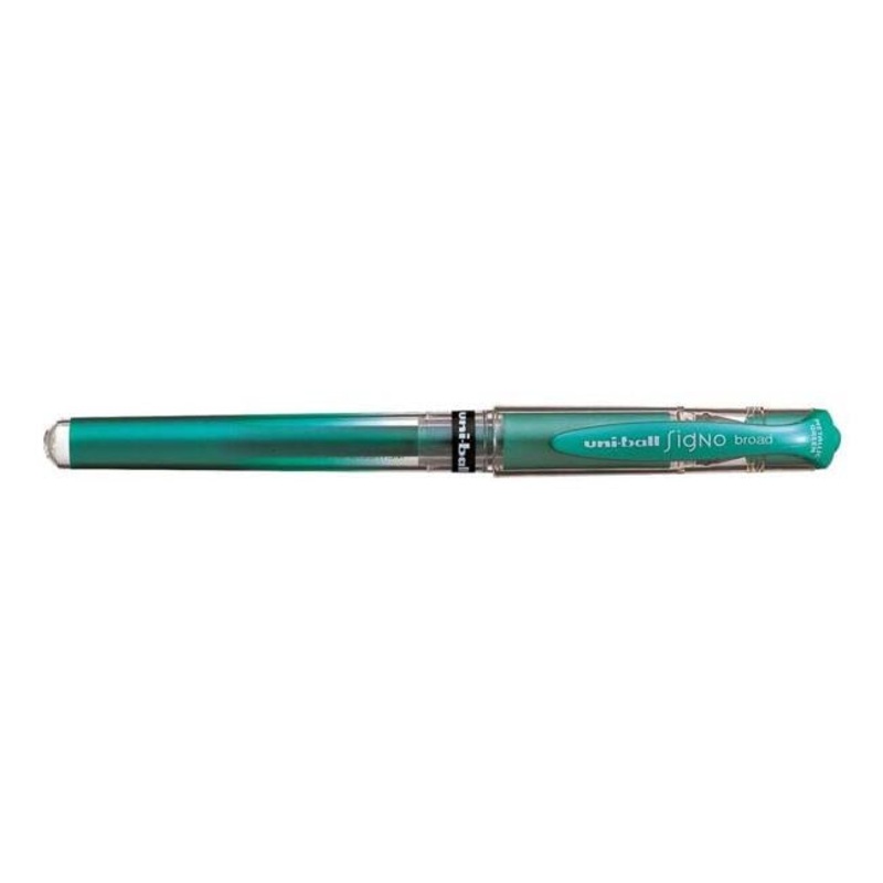 Uni-ball Signo Broad 1.0mm Capped Metallic Green UM-153