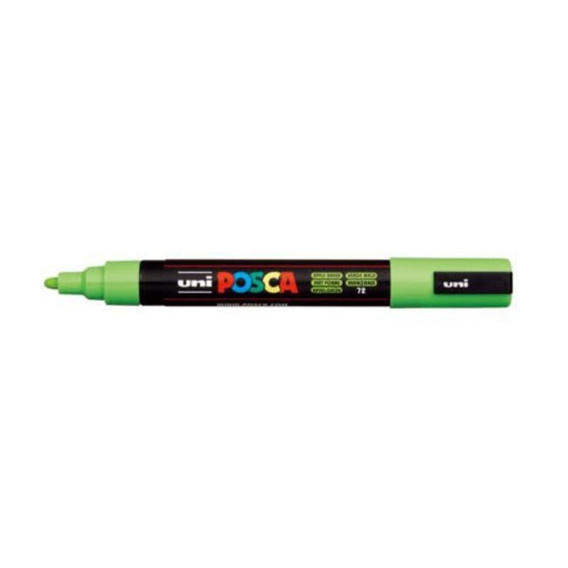 Uni Posca Marker 1.8-2.5mm Med Bullet Apple Green PC-5M