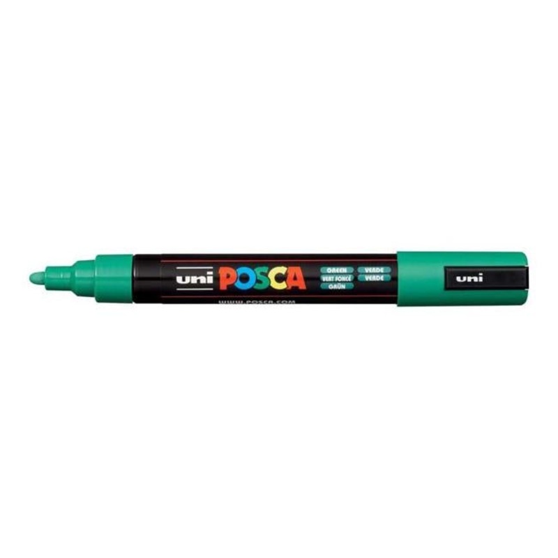 Uni Posca Marker 1.8-2.5mm Med Bullet Green PC-5M