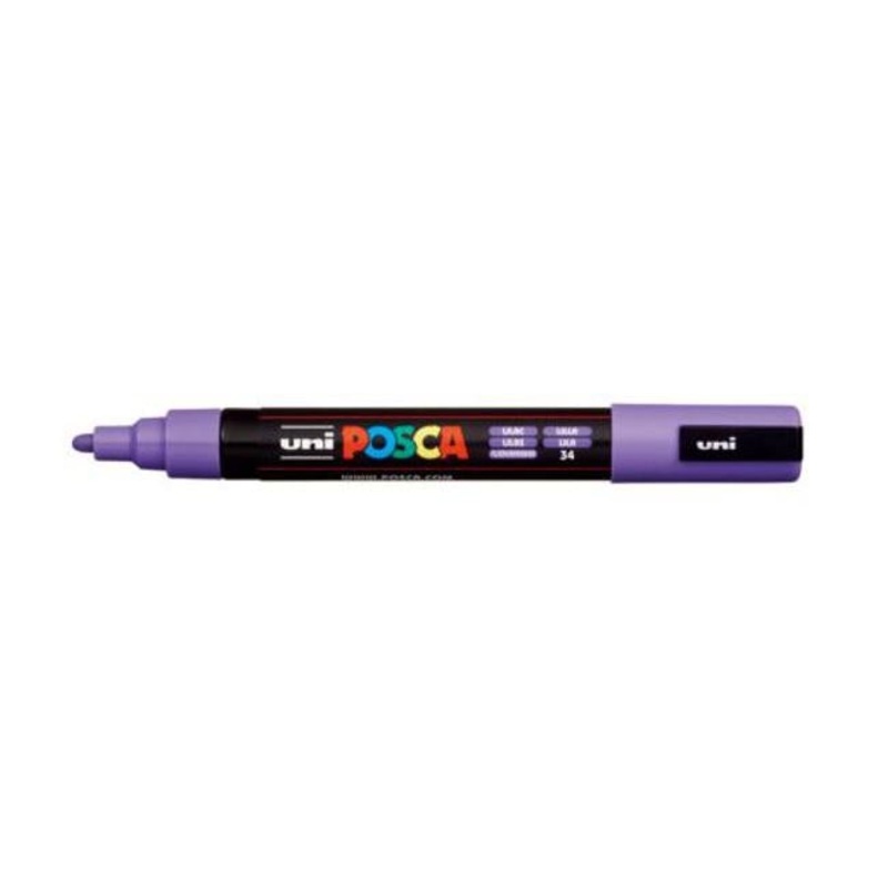 Uni Posca Marker 1.8-2.5mm Med Bullet Lilac PC-5M