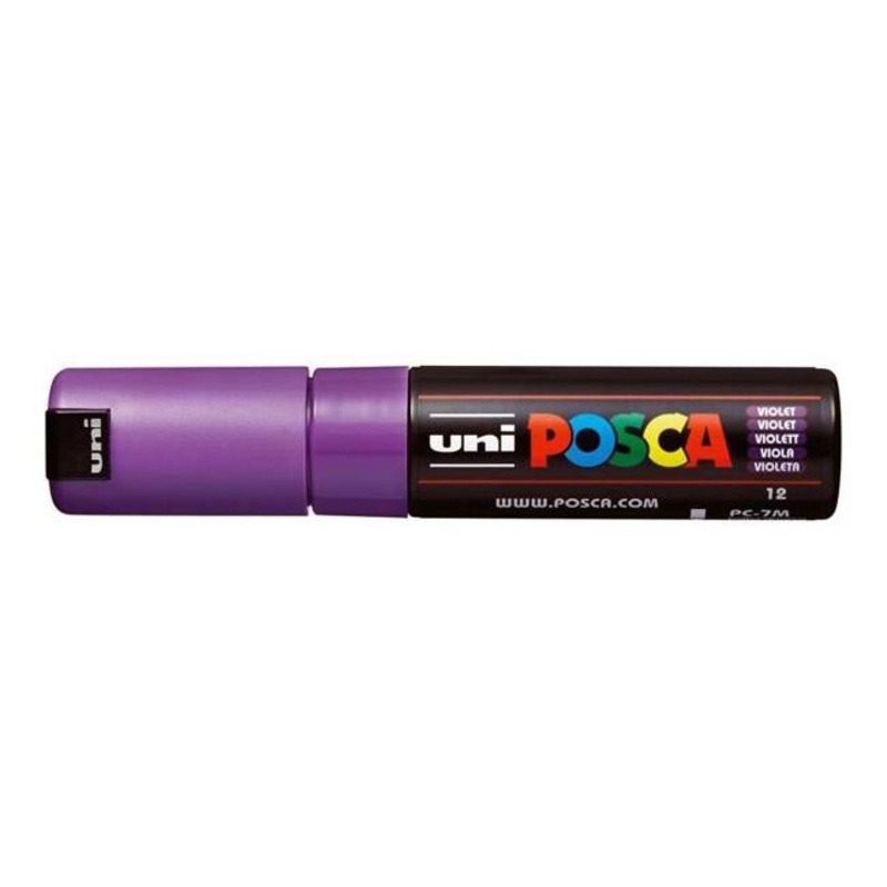 Uni Posca Marker 4.5-5.5mm Bold Bullet Violet PC-7M
