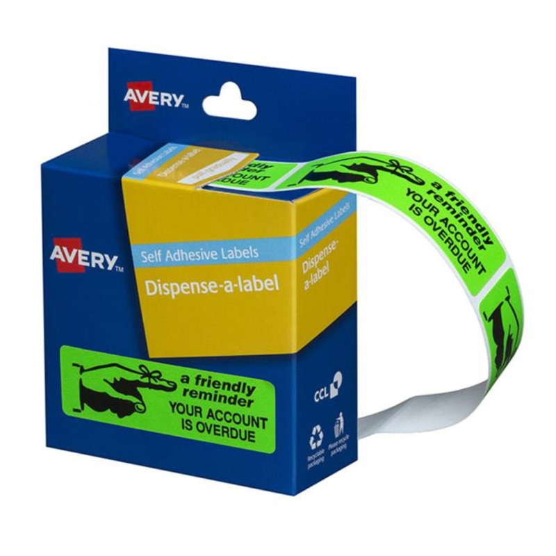 Avery Label Dispenser Dmr1964r4 Friendly Reminder