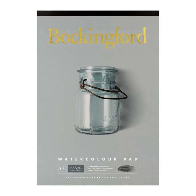 Bockingford Pad Watercolour A4 300gsm 10 Leaf