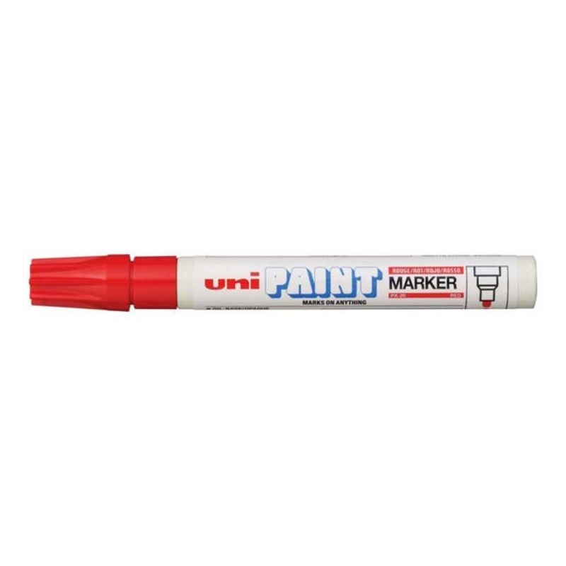 Uni Paint Marker 2.8mm Bullet Tip Red PX-20