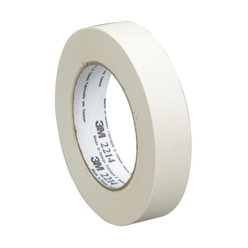 3M Masking Tape 2214  General Purpose 18mm x 50m White