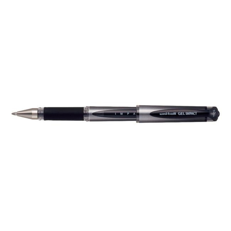 Uni-Ball Signo Gel Impact 1.0mm Capped Black UM-153S