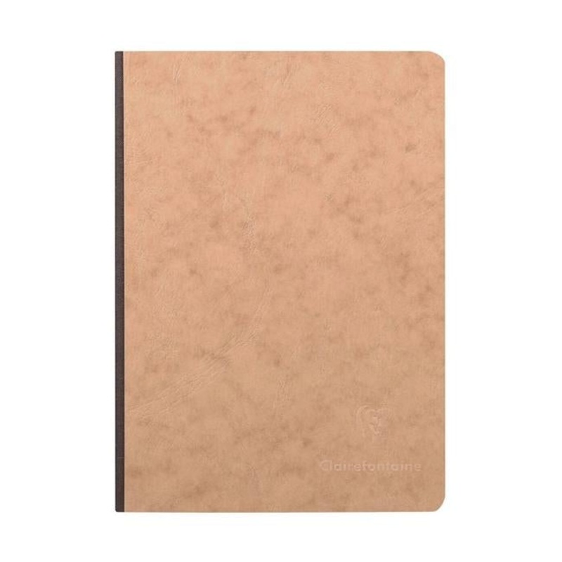 Age Bag Clothbound Notebook A5 Blank Tobacco