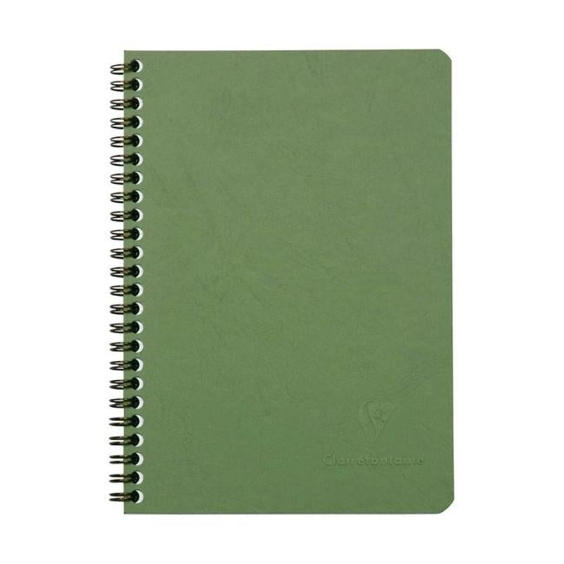 Age Bag Spiral Notebook A5 Lined Green