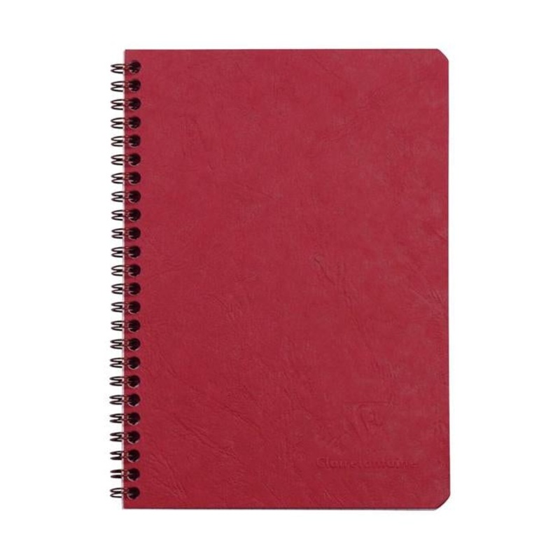 Age Bag Spiral Notebook A5 Lined Red