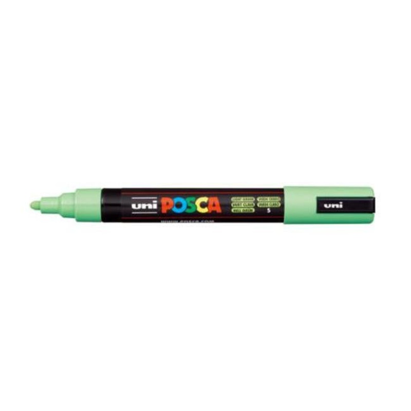 Uni Posca Marker 1.8-2.5mm Med Bullet Light Green PC-5M