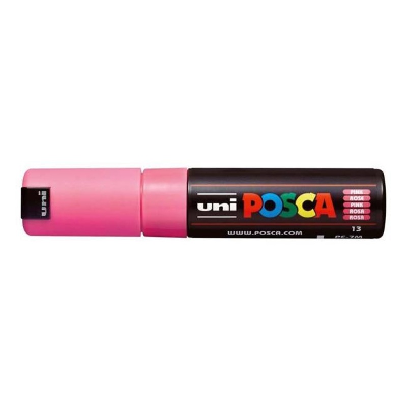 Uni Posca Marker 4.5-5.5mm Bold Bullet Pink PC-7M