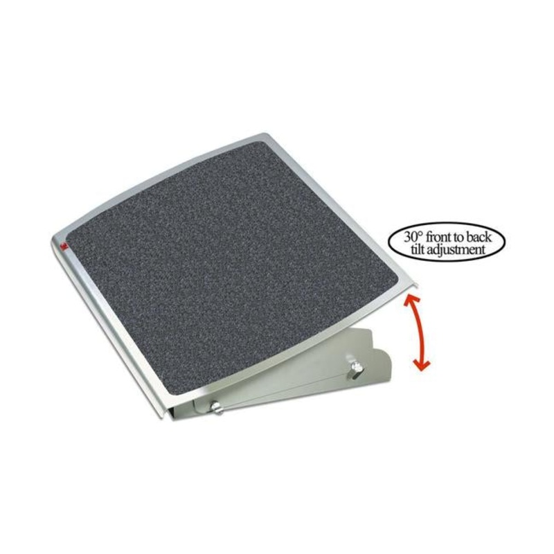 3M Adjustable Footrest FR530CB Charcoal