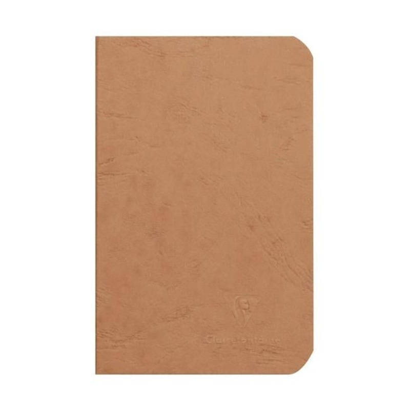 Age Bag Notebook Pocket Blank Tobacco