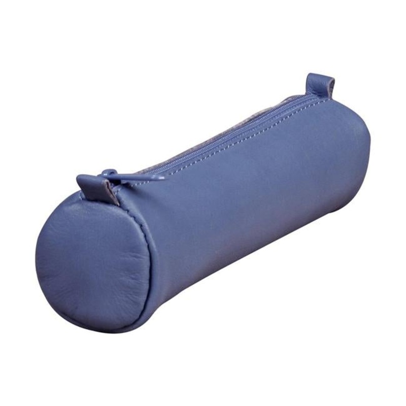 Age Bag Pencil Case Round Small Blue