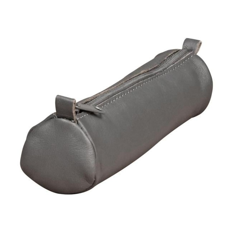 Age Bag Pencil Case Round Small Grey
