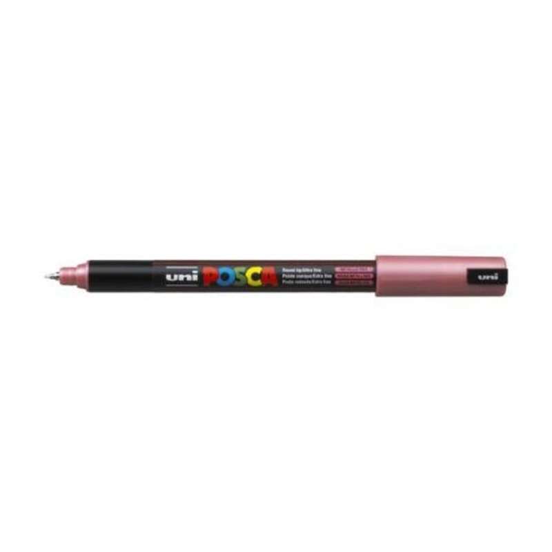Uni Posca Marker 0.7mm Ultra-Fine Pin Tip Met Red PC-1MR