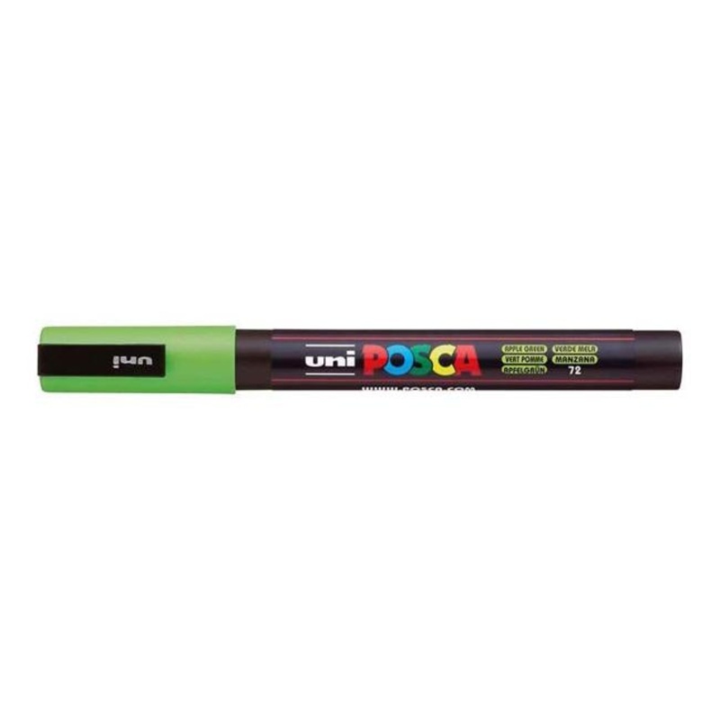 Uni Posca Marker 0.9-1.3mm Fine Apple Green PC-3M