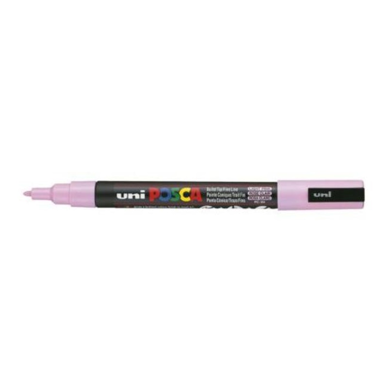 Uni Posca Marker 0.9-1.3mm Fine Light Pink PC-3M