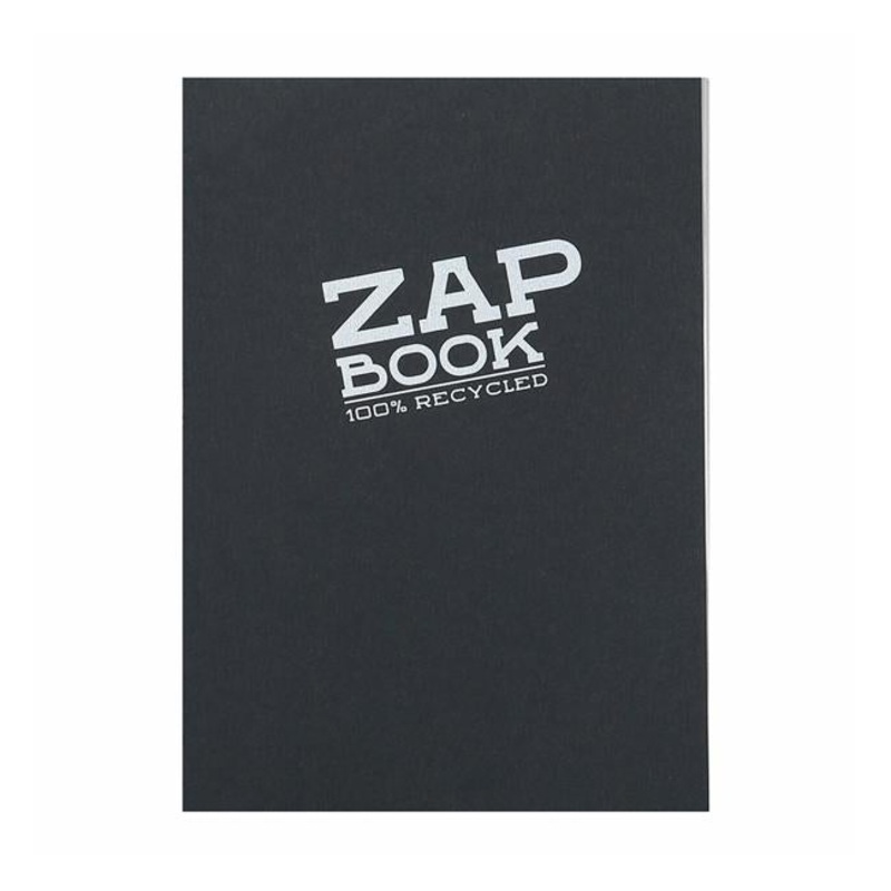 Zap Book A5 Recycled Black