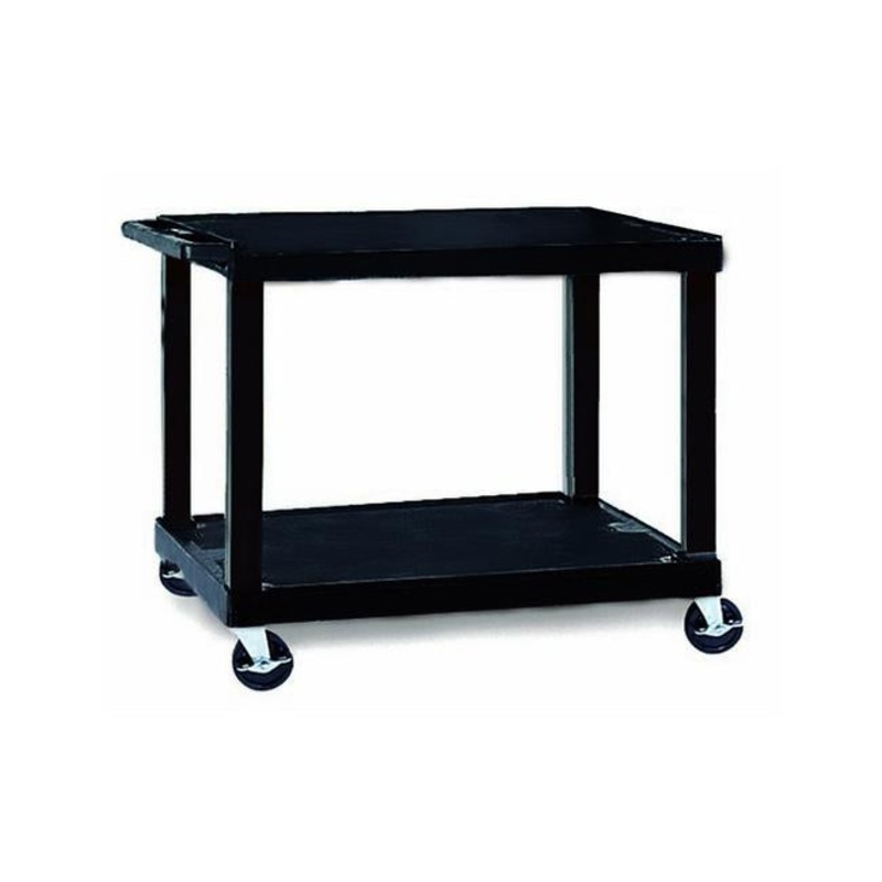 Tuffy heavy duty trolley 2 shelf 86cm